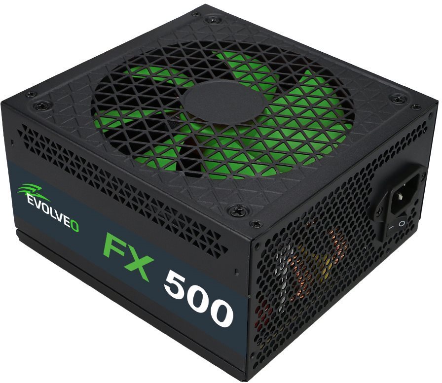 PC tápegység EVOLVEO FX 500 80Plus 500W bulk