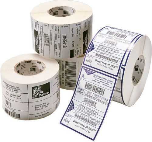 Papírcímke Zebra / Motorola öntapadós címke hőnyomtatáshoz 76 mm x 51 mm