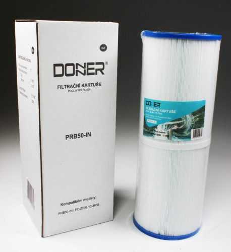 Papírszűrős vízforgató DONNER szűrőbetét PRB50-IN