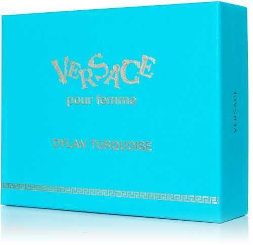 Parfüm szett Versace Pour Femme Dylan Turquoise dárková sada pro ženy