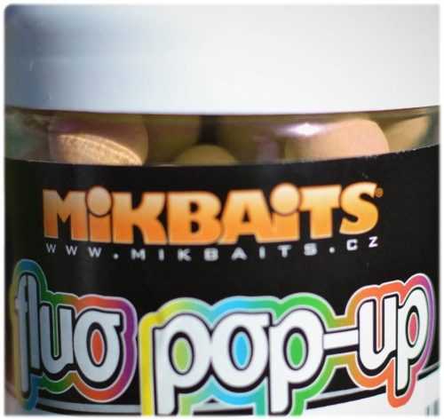 Pop-up  bojli Mikbaits Fluo Pop-Up bojli pitypang 18 mm 250 ml