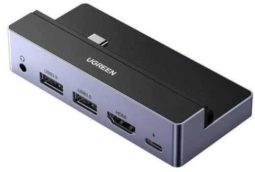 Port replikátor Ugreen USB-C to 2*USB3.0+ HDMI+3.5mm+PD Converter