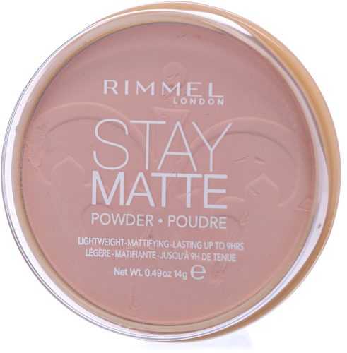 Púder RIMMEL LONDON Stay Matte 002 Pink Blossom (14 g)