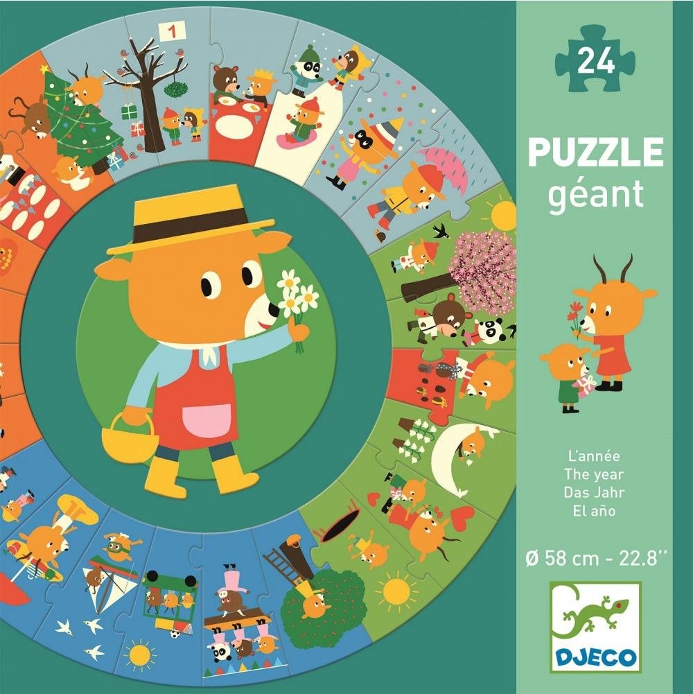 Puzzle Óriás puzzle - A kertész éve