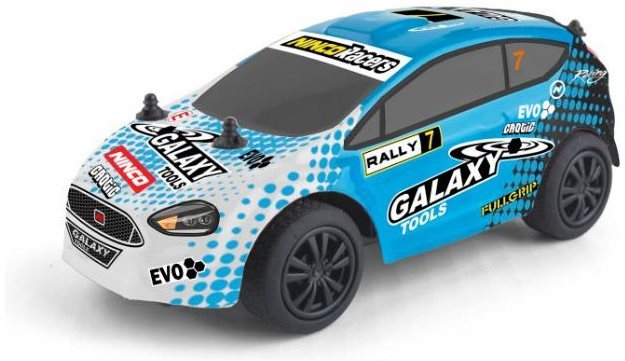 RC autó NincoRacers X Rally Galaxy 1:30 2.4GHz RTR