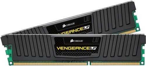 Rendszermemória Corsair 16GB KIT DDR3 1600MHz CL9 Vengeance LP szürke