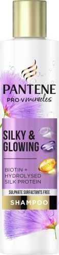Sampon PANTENE Pro-V Miracles Silky & Glowing Szulfátmentes hajsampon 225 ml