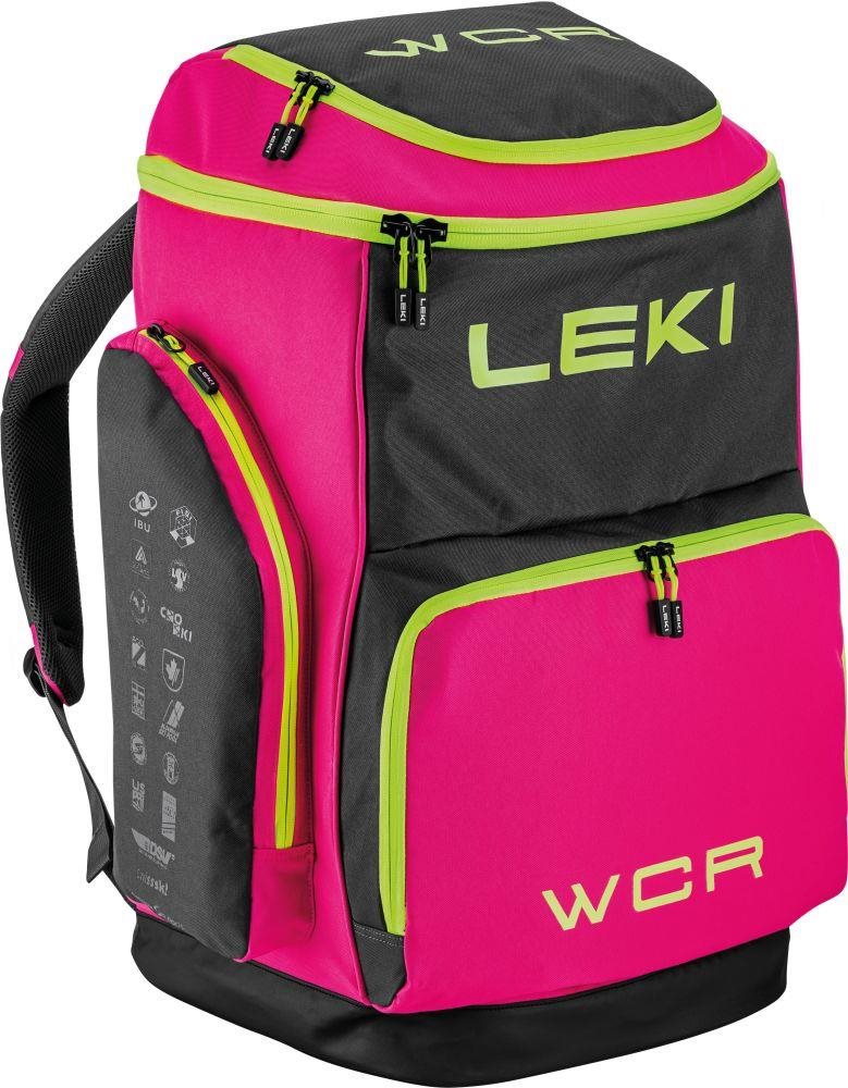Sícipő táska Leki Skiboot Bag WCR / 85L  neonpink-black-neonyellow