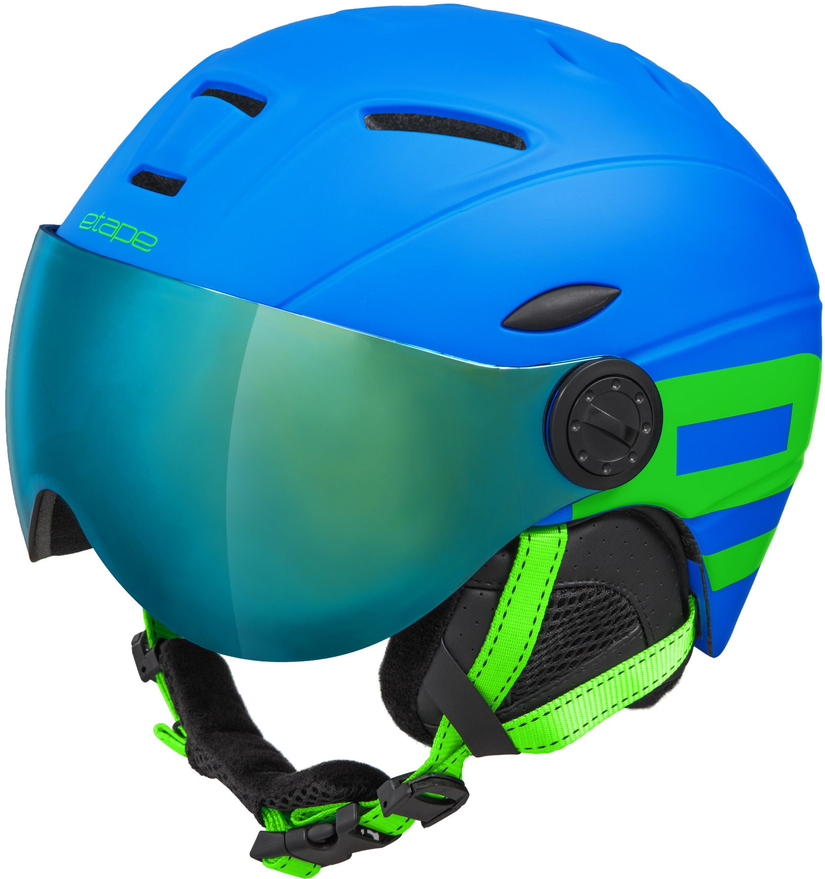 Sísisak Stage Rider Pro matt kék / zöld