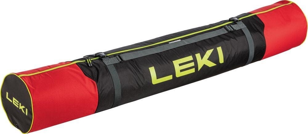 Sízsák Leki Alpine Ski Bag bright red-black-neonyellow 185 cm