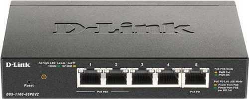 Switch D-Link DGS-1100-05PDV2