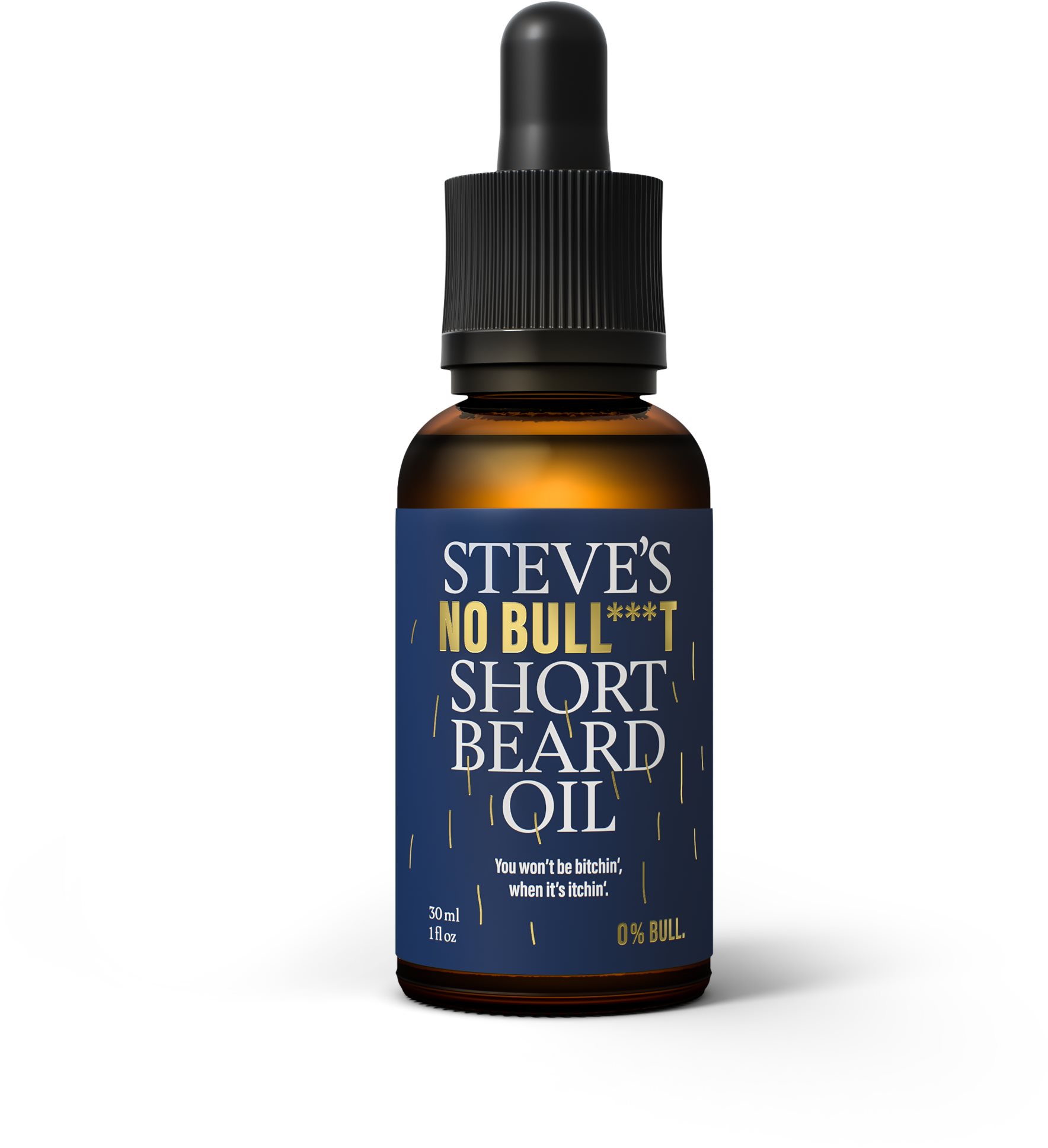 Szakállápoló olaj STEVE´S No Bull***t Short Beard Oil 30 ml