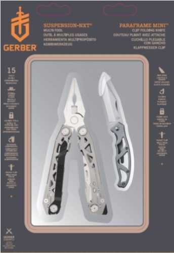 Szerszámkészlet Gerber Suspension-NXT fogó készlet + Mini Paraframe kés