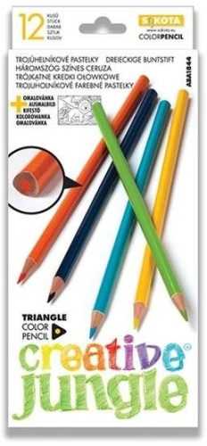 Színes ceruza SAKOTA háromszögletű