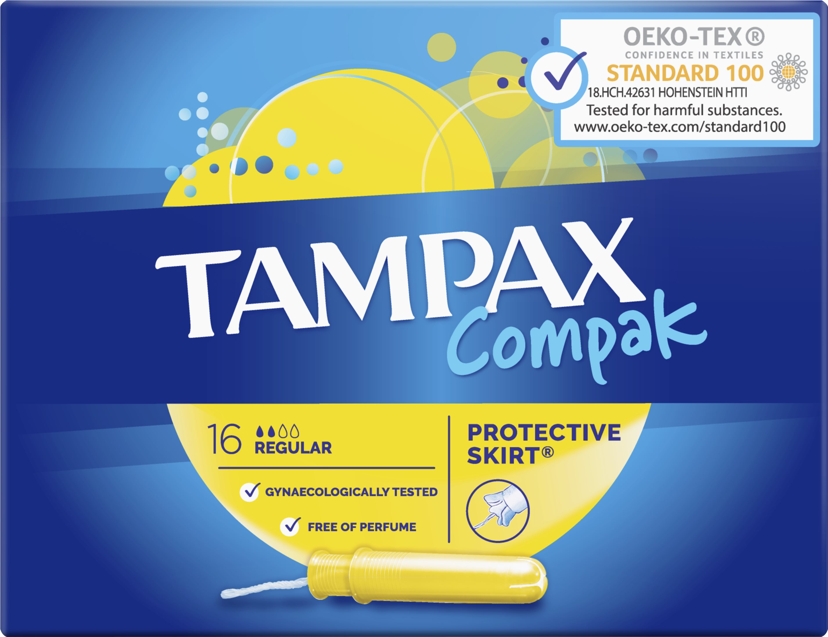 Tamponok TAMPAX Compak Regular 16 db
