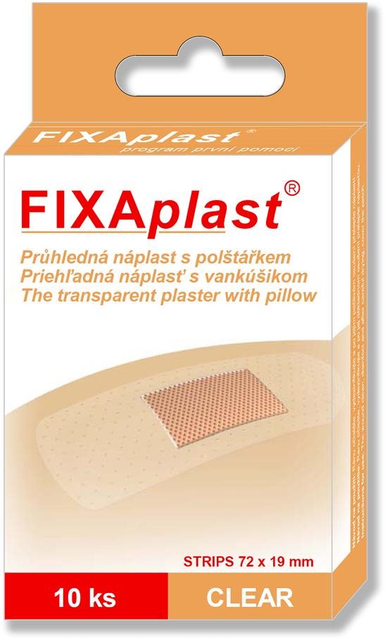 Tapasz FIXAplast Clear Strip tapasz átlátszó 72 × 19 mm
