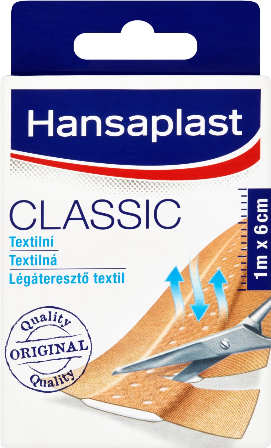 Tapasz HANSAPLAST Classic 1 m x 6 cm