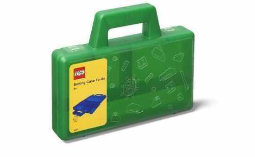 Tárolódoboz LEGO To-Go tárolódoboz - zöld