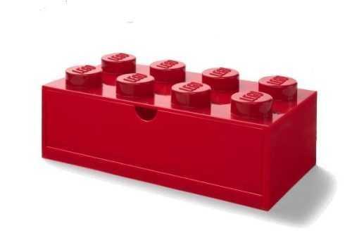 Tárolódoboz LEGO asztali doboz 8 fiókkal