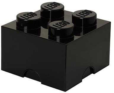 Tárolódoboz LEGO tároló doboz 4250 x 250 x 180 mm - fekete