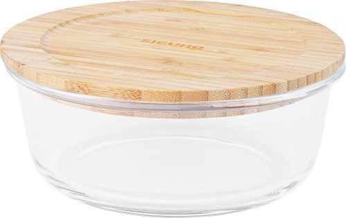 Tárolóedény Siguro Glass Seal Bamboo élelmiszertároló edény 0