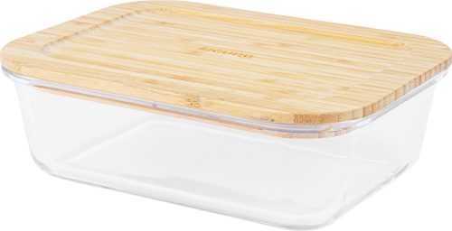 Tárolóedény Siguro Glass Seal Bamboo élelmiszertároló edény 1