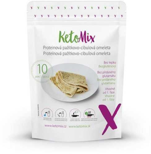Tartós élelmiszer KETOMIX Metélőhagymás-hagymás protein omlett 250 g (10 adag)