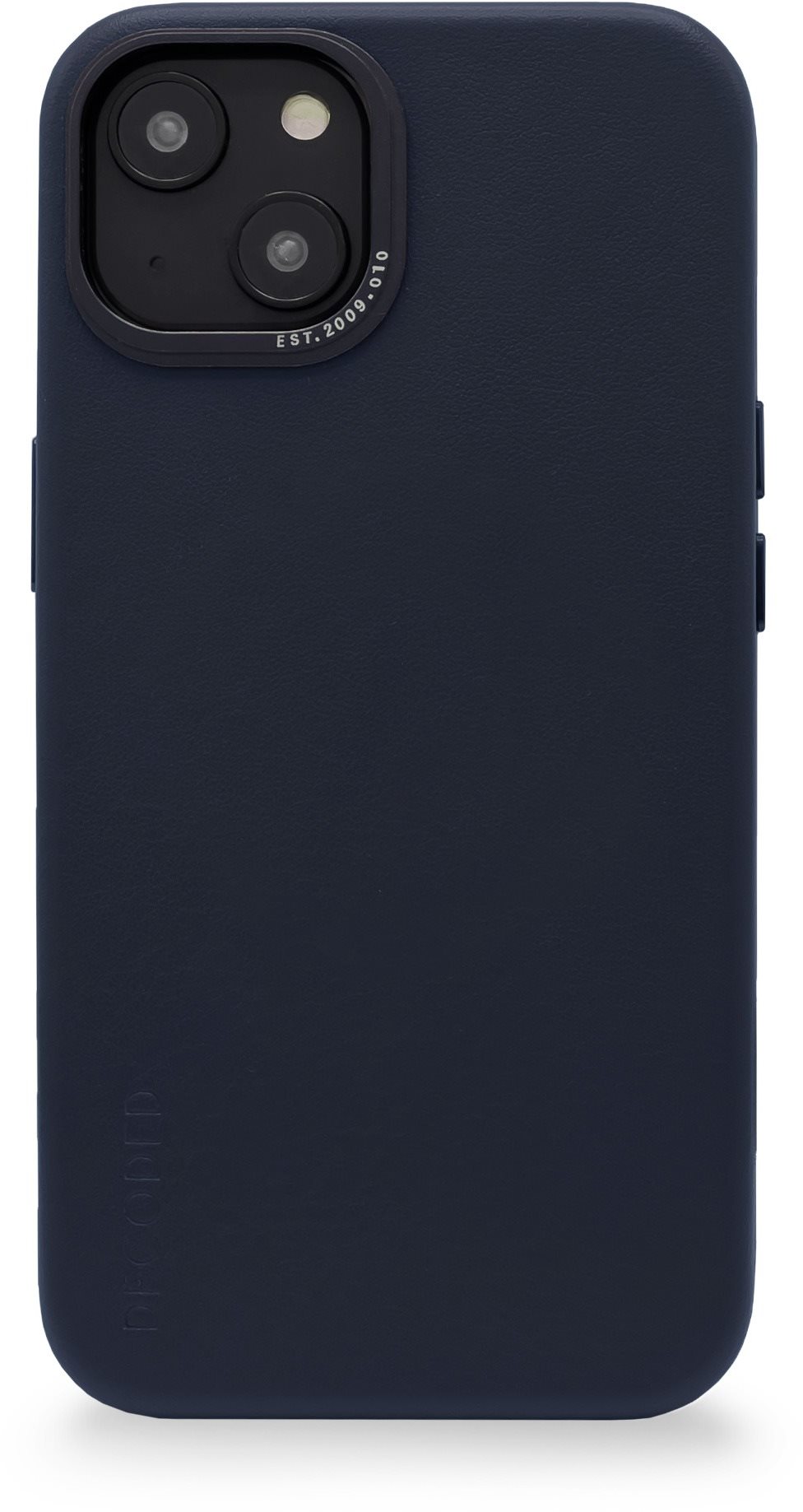 Telefon tok Decoded Leather BackCover Navy iPhone 14