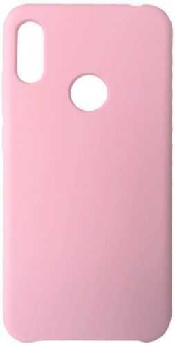 Telefon tok Hishell Premium Liquid Silicone HUAWEI Y6 (2019) rózsaszín tok