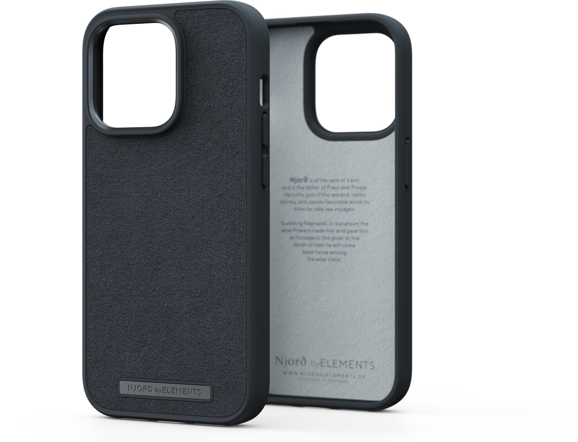 Telefon tok Njord iPhone 14 Pro Comfort+ Case Black