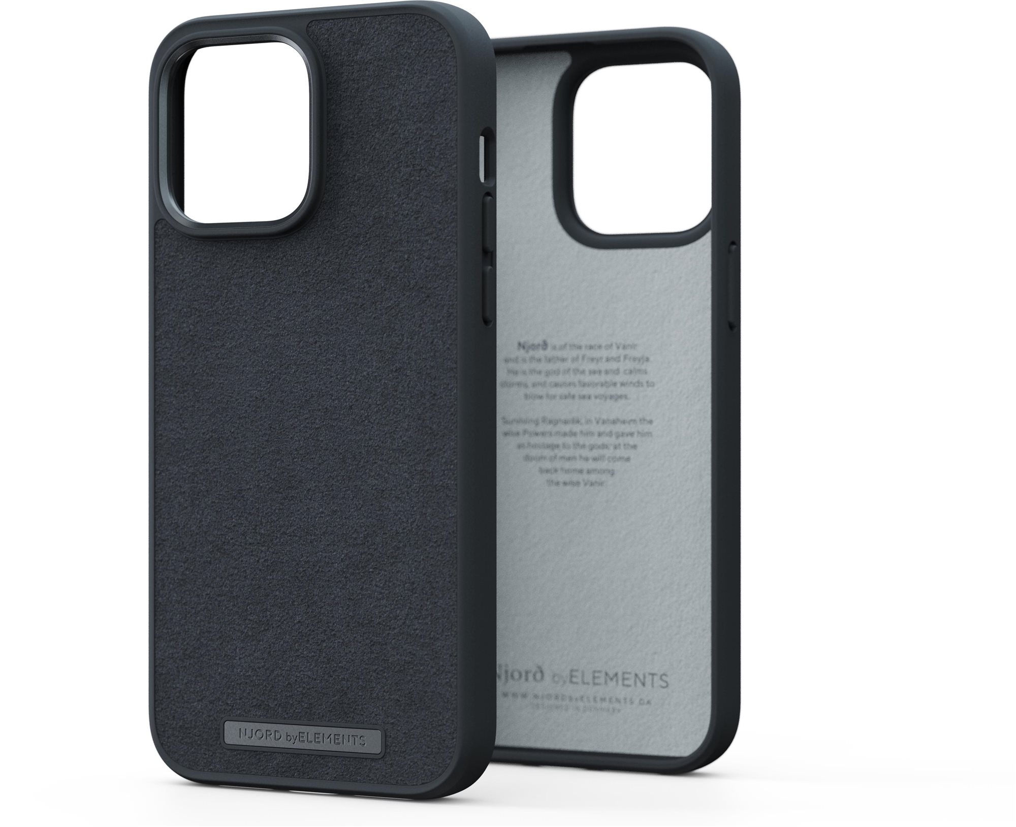 Telefon tok Njord iPhone 14 Pro Max Comfort+ Case Black