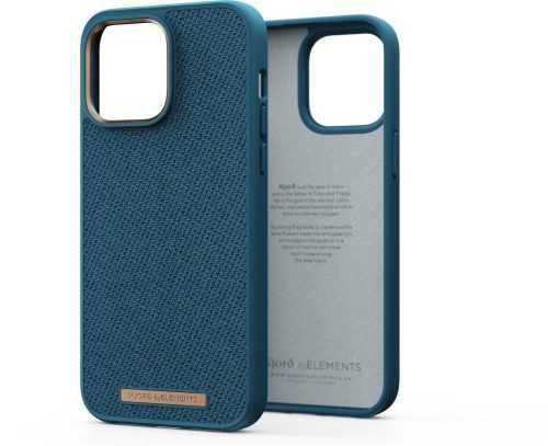 Telefon tok Njord iPhone 14 Pro Max Woven Fabric Case Deep Sea