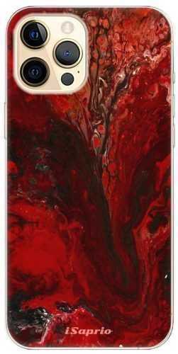 Telefon tok iSaprio RedMarble 17 iPhone 12 Pro Max készülékhez