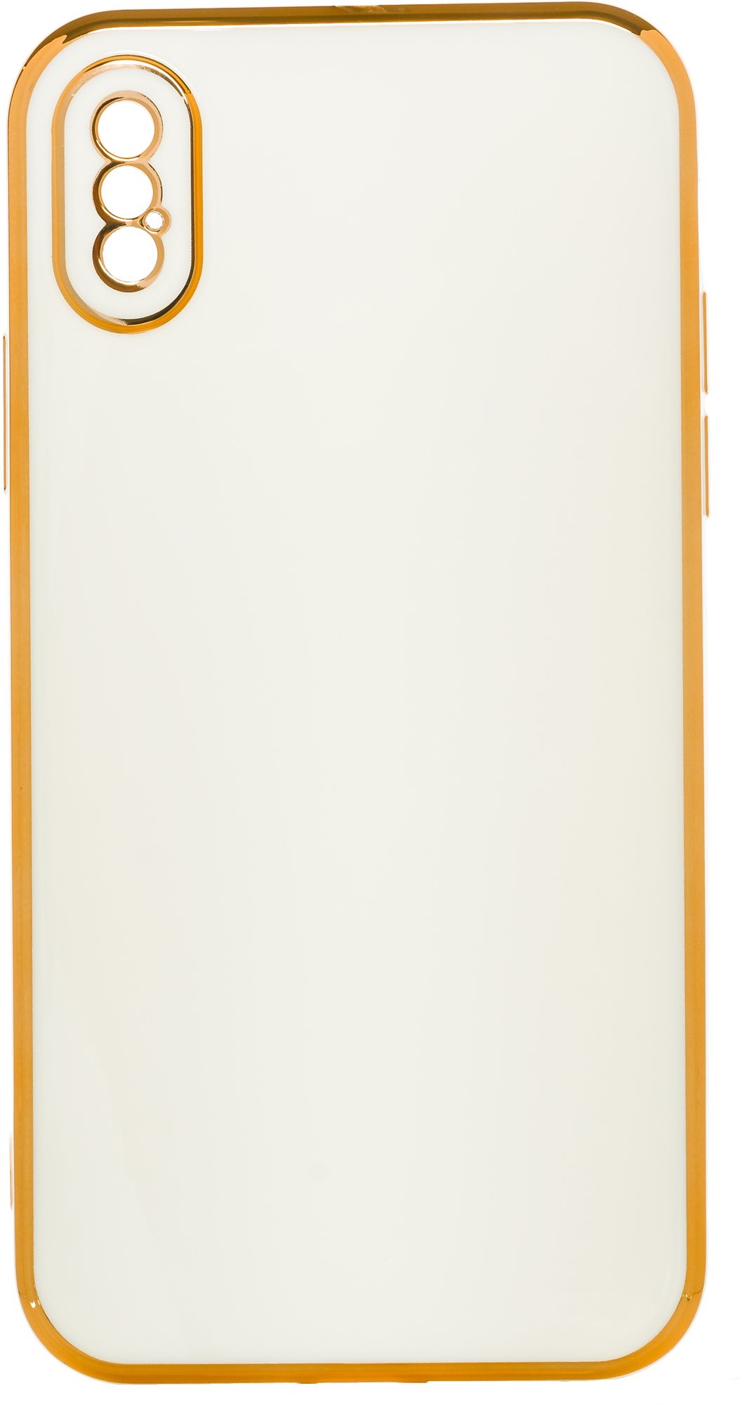 Telefon tok iWill Luxury Electroplating Phone Case az iPhone X készülékhez White