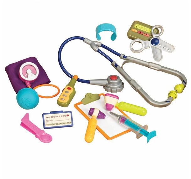 Tematikus játékszett B-Toys Dr. Doctor bőrönd