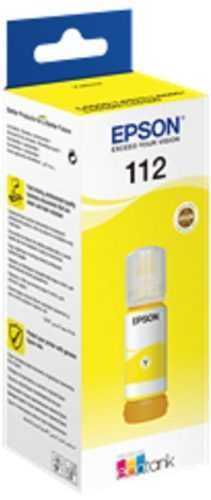 Tintapatron Epson 112 EcoTank Pigment Yellow Ink Bottle - sárga