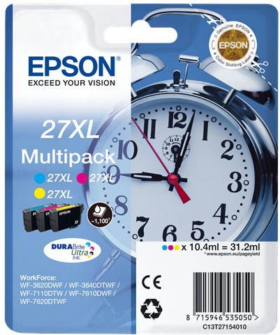 Tintapatron Epson T27XL multipack