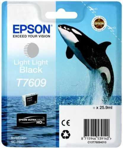 Tintapatron Epson T7609 világos fekete