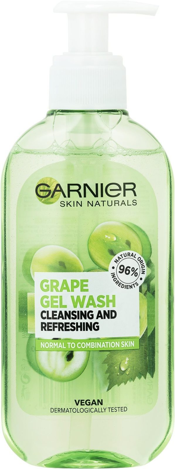 Tisztító gél GARNIER Skin Naturals Essentials tisztító habzó gél 200 ml