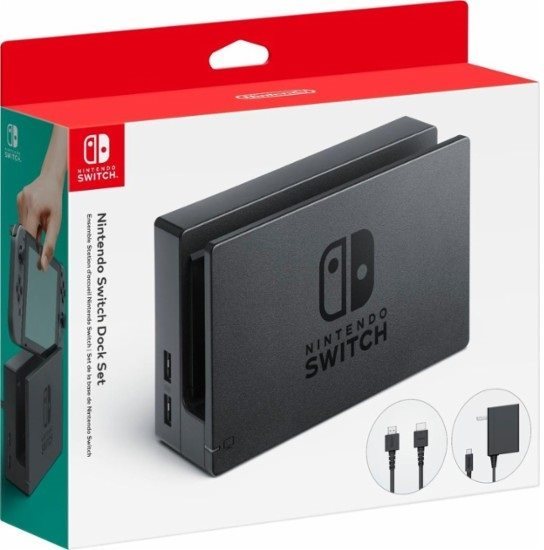 Töltőállomás Nintendo Switch Dock Set