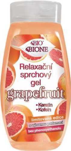 Tusfürdő BIONE COSMETICS Bio Grapefruit Relaxáló tusfürdő 260 ml