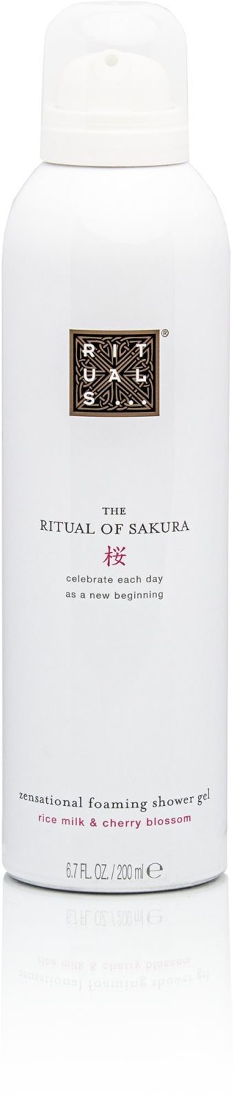 Tusfürdő RITUALS The Ritual of Sakura Zensational Foaming Shower Gel 200 ml