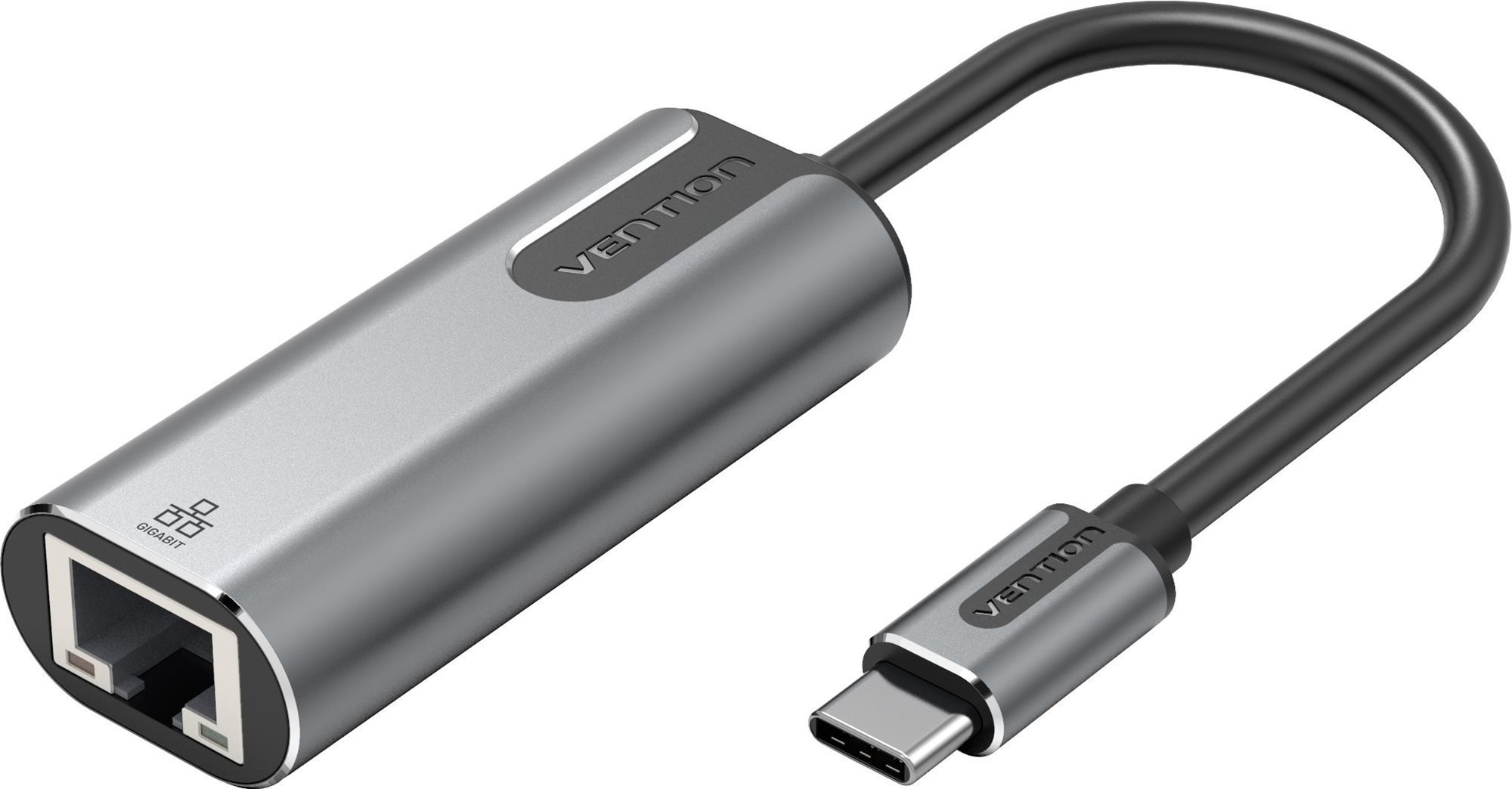 USB Adapter Vention Type-C (USB-C) to RJ-45 Gigabit Ethernet Adapter 0