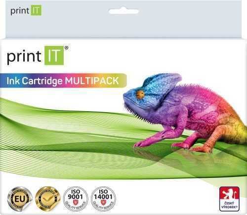 Utángyártott tintapatron PRINT IT Multipack 21XL BK + 22XL Color a HP nyomtatókhoz