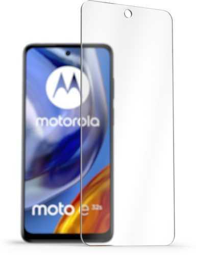 Üvegfólia AlzaGuard 2.5D Case Friendly Motorola Moto E32 / E32s üvegfólia