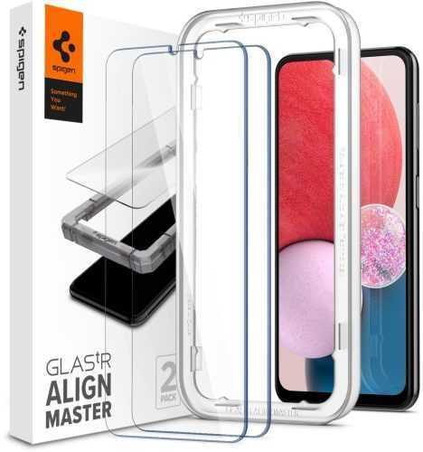 Üvegfólia Spigen AlignMaster Glas.tR 2 Pack Samsung Galaxy A13