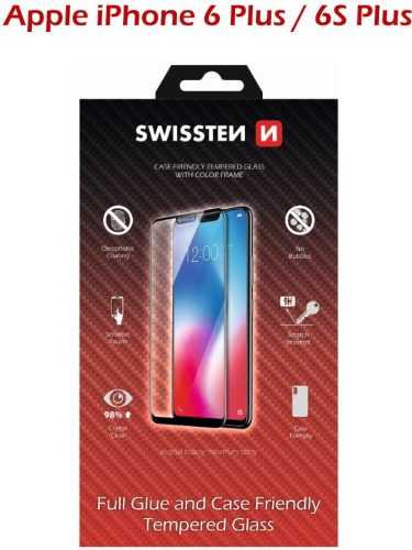 Üvegfólia Swissten Case Friendly iPhone 6 Plus/6S Plus készülékhez
