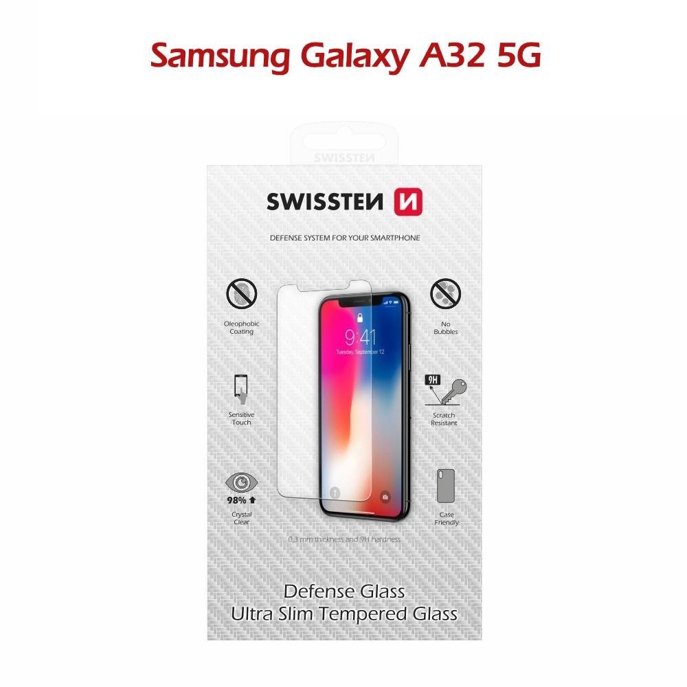 Üvegfólia Swissten a Samsung Galaxy A32 5G készülékhez - fekete