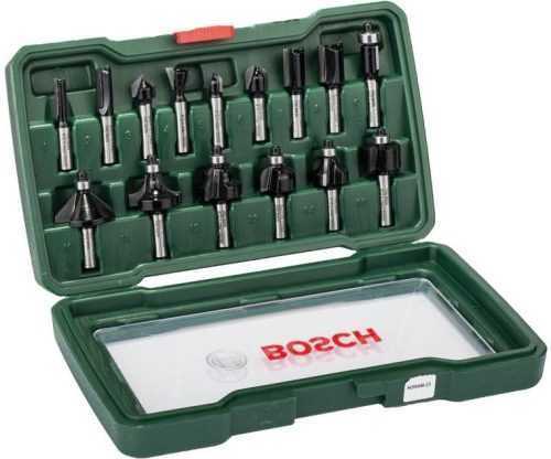 Vágófej készlet Bosch 15 részes marófej készlet (8 mm-es szár)