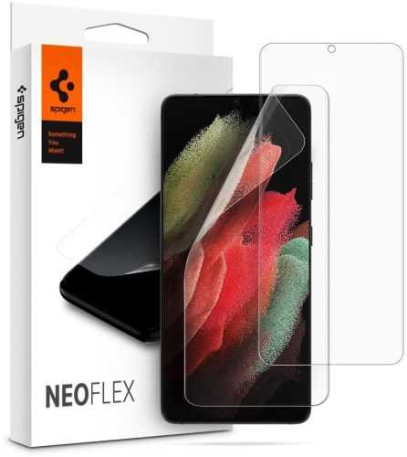 Védőfólia Spigen Neo Flex 2 Pack Samsung Galaxy S21 Ultra